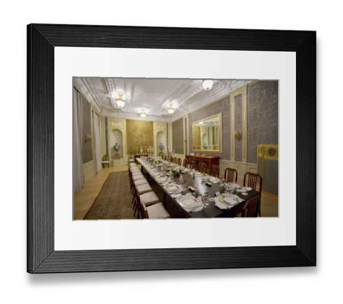 Framed Print : Turkish Embassy building, interior, Vienna, Austria