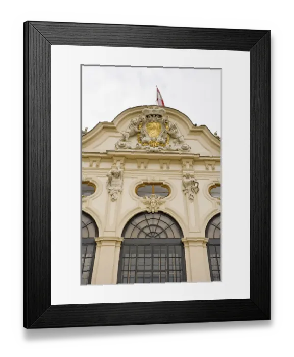 Framed Print : Castle of Belevedere, Vienna, Austria Framed Print : Castle of Belevedere, Vienna, Austria
