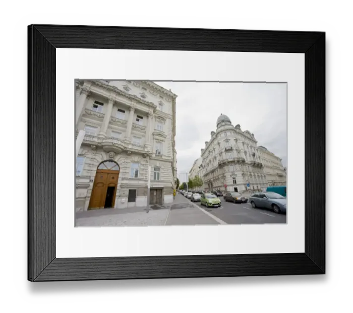 Framed Print : Historic buildings of Vienna, Austria