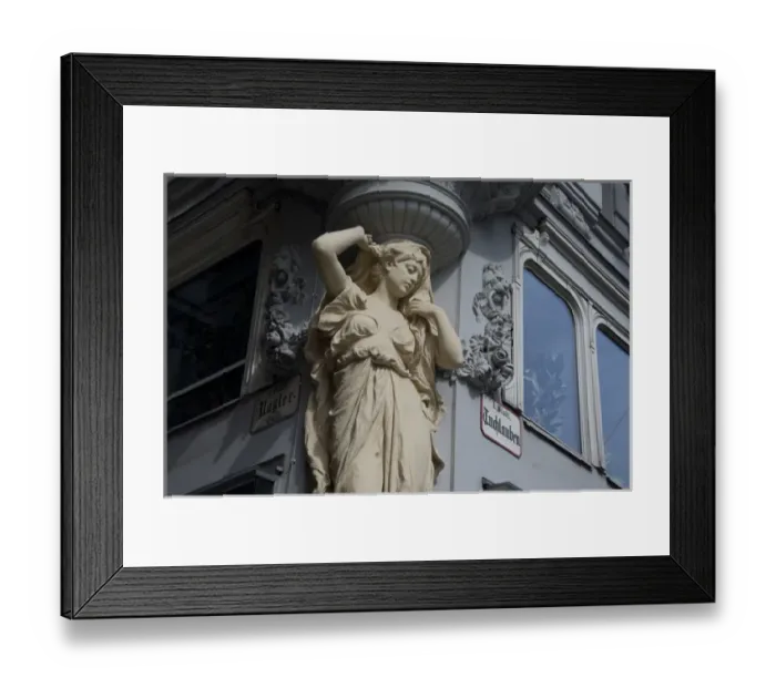 Framed Print : Austria, Vienna. Historic Michaels Square in downtown Vienna. Art deco architecture Framed Print : Austria, Vienna. Historic Michaels Square in downtown Vienna. Art deco architecture