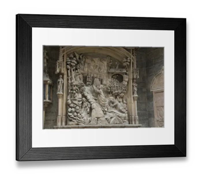 Framed Print : Austria, Vienna. Historic downtown, St. Stephans Cathedral (aka Stephansdom) Framed Print : Austria, Vienna. Historic downtown, St. Stephans Cathedral (aka Stephansdom)