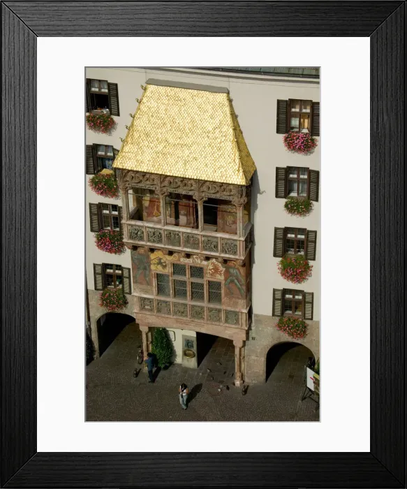 Framed Print : Goldenes Dachl (Golden Roof), Old Innsbruck, Tirol, Austria Framed Print : Goldenes Dachl (Golden Roof), Old Innsbruck, Tirol, Austria