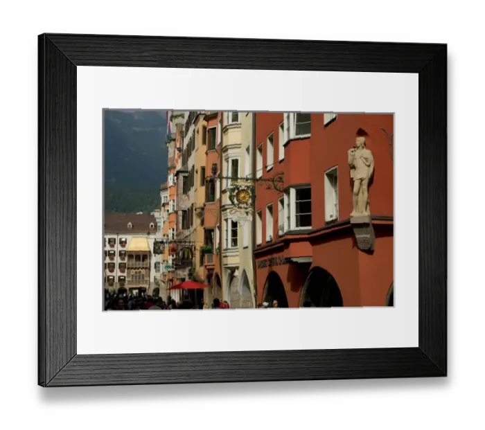 Framed Print : Goldenes Dachl (Golden Roof), Old Innsbruck, Tirol, Austria Framed Print : Goldenes Dachl (Golden Roof), Old Innsbruck, Tirol, Austria
