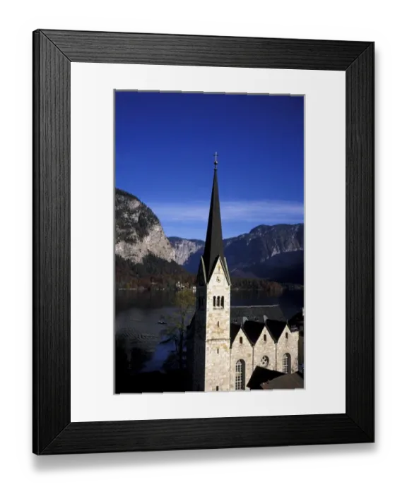 Framed Print : Europe, Austria, Hallstatt, Salzkammergut. Hallstattersee, Alps Framed Print : Europe, Austria, Hallstatt, Salzkammergut. Hallstattersee, Alps