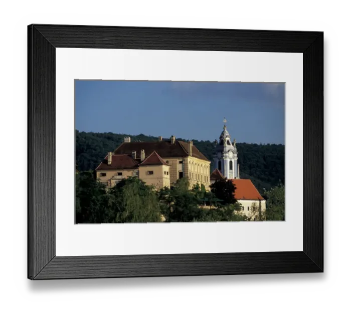 Framed Print : Europe, Austria, Durnstein, Hotel Schloss Framed Print : Europe, Austria, Durnstein, Hotel Schloss