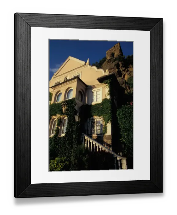 Framed Print : Europe, Austria, Durnstein, ivy-covered building Framed Print : Europe, Austria, Durnstein, ivy-covered building