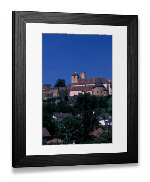 Framed Print : Europe, Austria, Prague, castle on hill Framed Print : Europe, Austria, Prague, castle on hill
