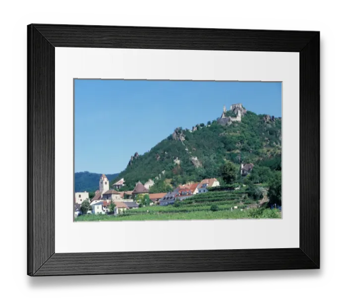 Framed Print : Europe, Austria, Wachau Region, Krems