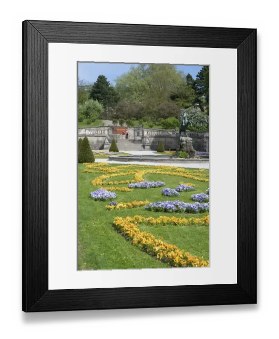 Framed Print : Europe, Austria, Salzburg Stadt, Salzburg, Spring flowers in Mirabell Garden Framed Print : Europe, Austria, Salzburg Stadt, Salzburg, Spring flowers in Mirabell Garden