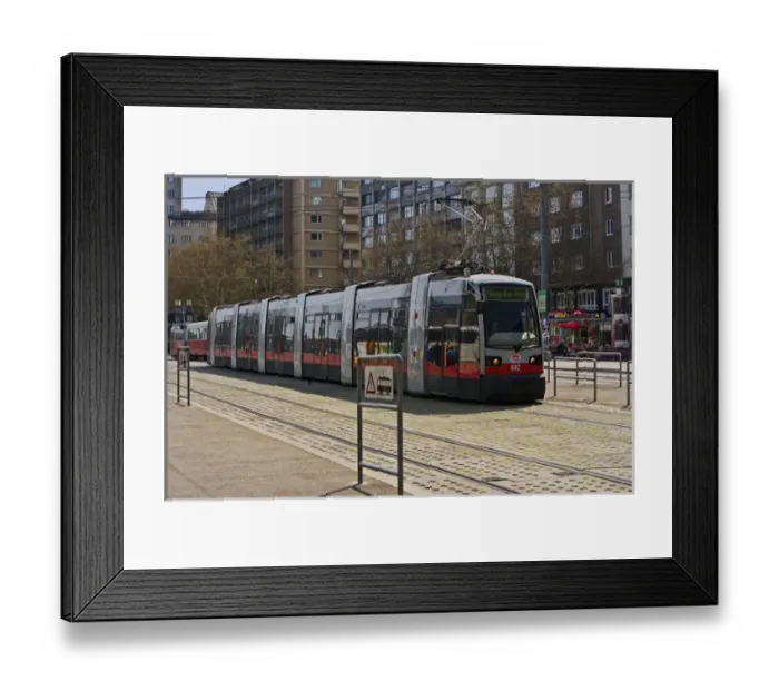 Framed Print : A view of some of Viennia Austrias train system Framed Print : A view of some of Viennia Austrias train system