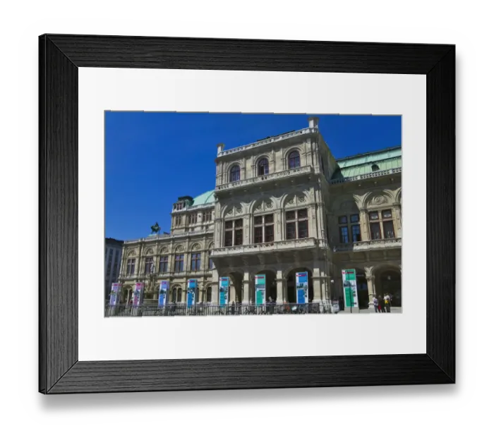 Framed Print : Opera House, Vienna, Austria Framed Print : Opera House, Vienna, Austria