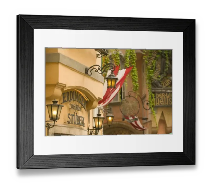 Framed Print : AUSTRIA-Vienna: Fleischmarkt : Erdiger Stuberl Cafe
