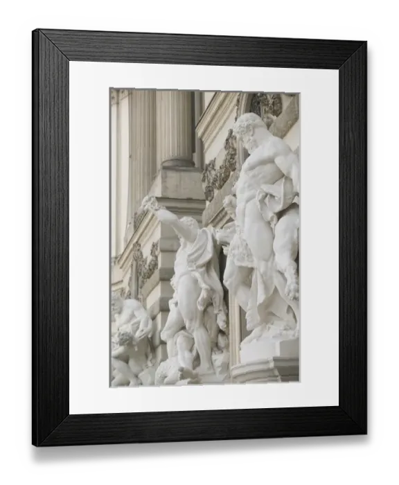 Framed Print : AUSTRIA-Vienna: Hofburg: Michaelertor Statues Framed Print : AUSTRIA-Vienna: Hofburg: Michaelertor Statues