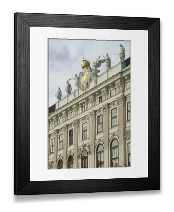 Framed Print : AUSTRIA-Vienna: Hofburg: Michaelertor Statues Framed Print : AUSTRIA-Vienna: Hofburg: Michaelertor Statues