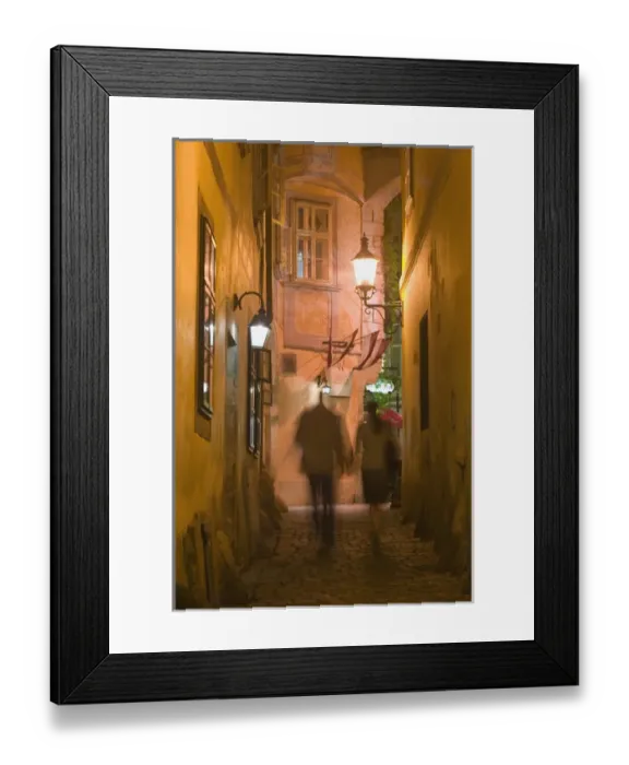 Framed Print : AUSTRIA-Vienna: Fleischmarkt: Griechengasse Visitors (NR) Framed Print : AUSTRIA-Vienna: Fleischmarkt: Griechengasse Visitors (NR)
