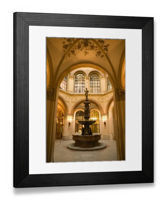 Framed Print : AUSTRIA-Vienna: Palais Ferstel / Shopping Gallery Interior Framed Print : AUSTRIA-Vienna: Palais Ferstel / Shopping Gallery Interior