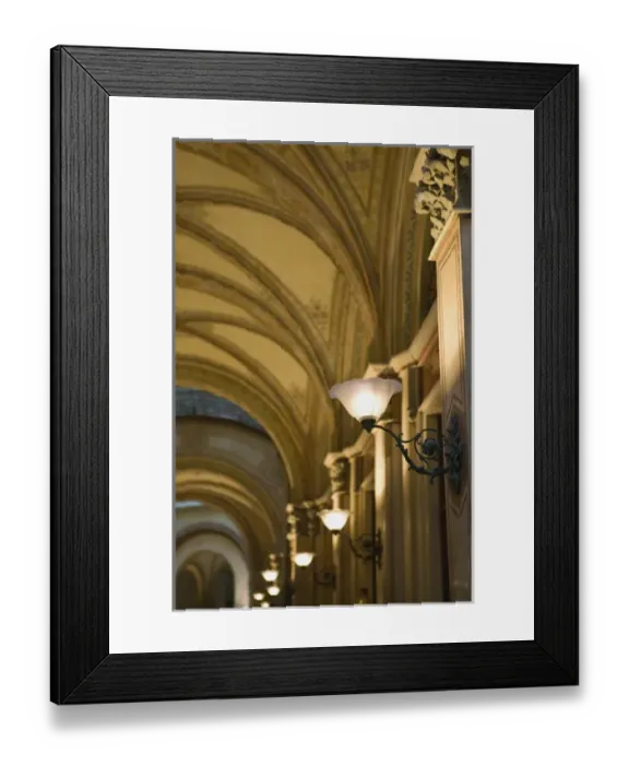 Framed Print : AUSTRIA-Vienna: Palais Ferstel  /  Shopping Gallery Interior
