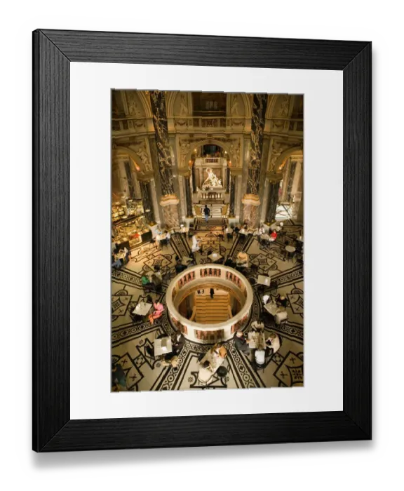 Framed Print : AUSTRIA-Vienna : Kunsthistorisches Museum / Fine Arts Museum Museum Cafe Framed Print : AUSTRIA-Vienna : Kunsthistorisches Museum / Fine Arts Museum Museum Cafe