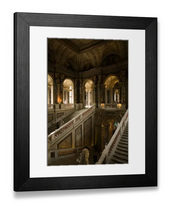 Framed Print : AUSTRIA-Vienna : Kunsthistorisches Museum  /  Fine Arts Museum Museum Entrance