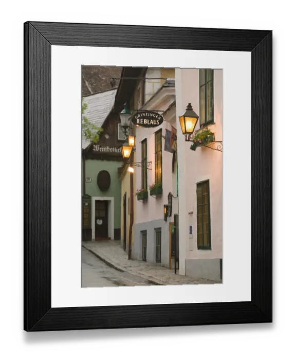 Framed Print : AUSTRIA-Vienna (Grinzing): Heurigen - Wine Taverns / Exterior Famous Wine Tavern Framed Print : AUSTRIA-Vienna (Grinzing): Heurigen - Wine Taverns / Exterior Famous Wine Tavern