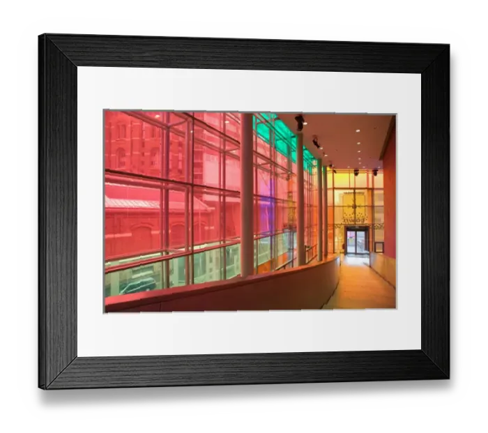 Framed Print : AUSTRIA-Vienna (Simmering): THE GASOMETER- Former Gas Works now mixed use complex