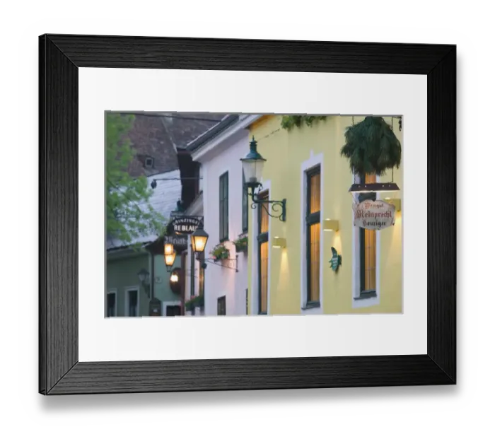 Framed Print : AUSTRIA-Vienna (Grinzing): Heurigen - Wine Taverns / Exterior Famous Wine Tavern Framed Print : AUSTRIA-Vienna (Grinzing): Heurigen - Wine Taverns / Exterior Famous Wine Tavern