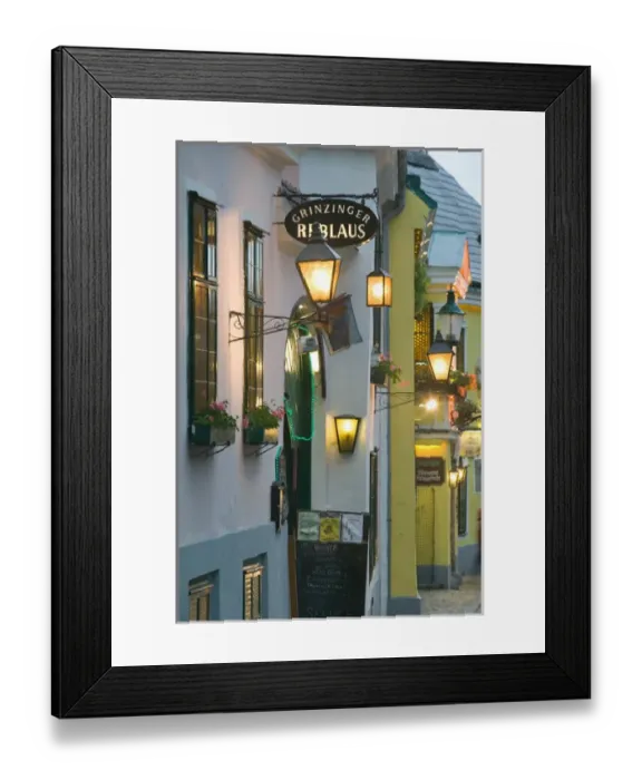 Framed Print : AUSTRIA-Vienna (Grinzing): Heurigen - Wine Taverns / Exterior Famous Wine Tavern Framed Print : AUSTRIA-Vienna (Grinzing): Heurigen - Wine Taverns / Exterior Famous Wine Tavern