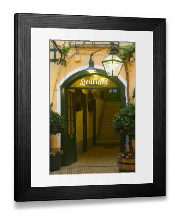 Framed Print : AUSTRIA-Vienna (Grinzing): Heurigen - Wine Taverns / Exterior Famous Wine Tavern Framed Print : AUSTRIA-Vienna (Grinzing): Heurigen - Wine Taverns / Exterior Famous Wine Tavern