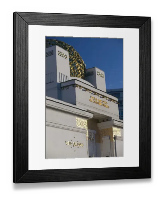 Framed Print : AUSTRIA-Vienna : The Secession Building Art Museum  /  Detail