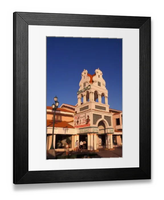 Framed Print : Caribbean, Aruba, Oranjestad, Crystal Casino, L. G. Smith boulevard Framed Print : Caribbean, Aruba, Oranjestad, Crystal Casino, L. G. Smith boulevard
