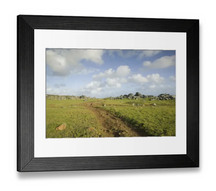Framed Print : ABC Islands - ARUBA - Noord: Rock Formations along Northeast Aruba Coast