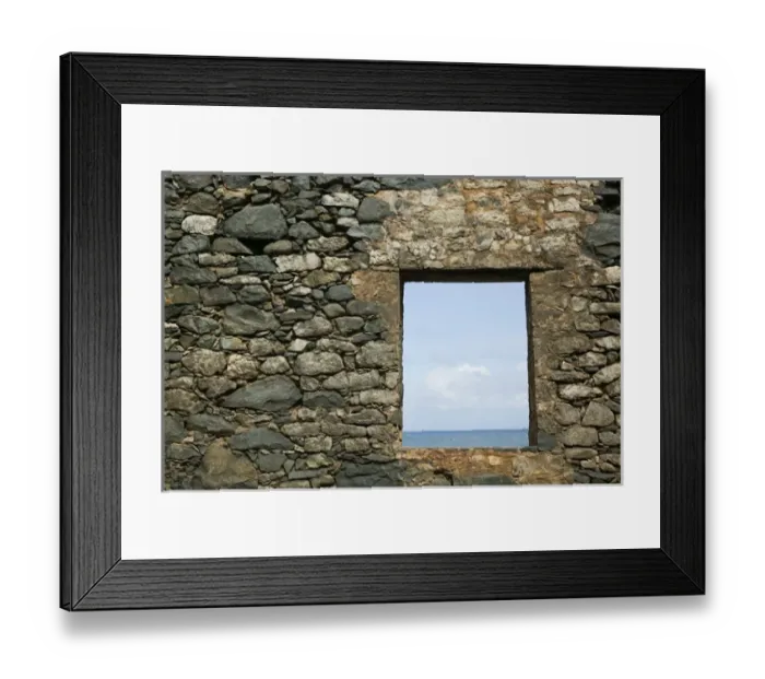 Framed Print : ABC Islands - ARUBA - Paradera: Ruins of the Old Gold Mine Framed Print : ABC Islands - ARUBA - Paradera: Ruins of the Old Gold Mine
