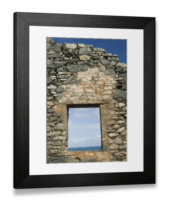 Framed Print : ABC Islands - ARUBA - Paradera: Ruins of the Old Gold Mine Framed Print : ABC Islands - ARUBA - Paradera: Ruins of the Old Gold Mine
