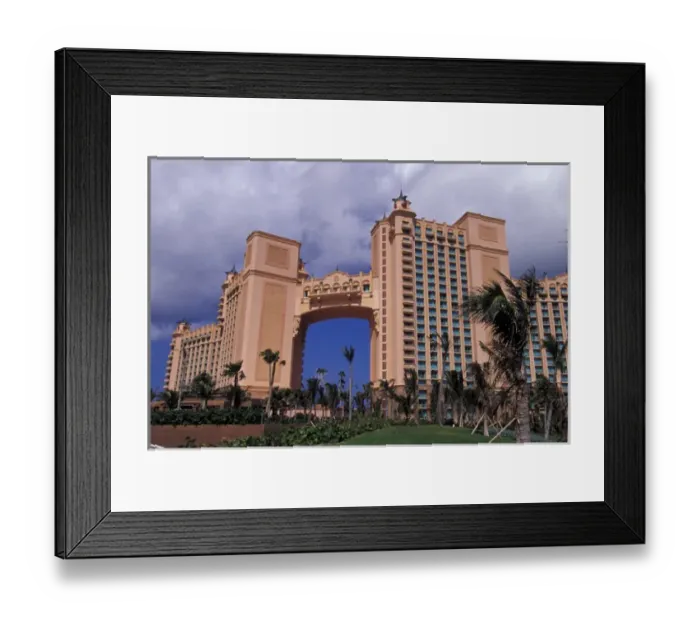 Framed Print : Caribbean, Bahamas, Nassau Atlantis Resort, Paradise Island