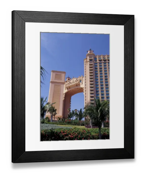 Framed Print : Caribbean, Bahamas, Nassau Atlantis Resort, Paradise Island
