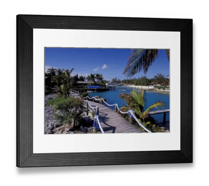 Framed Print : Caribbean, Bahamas, Nassau Blue Lagoon Framed Print : Caribbean, Bahamas, Nassau Blue Lagoon