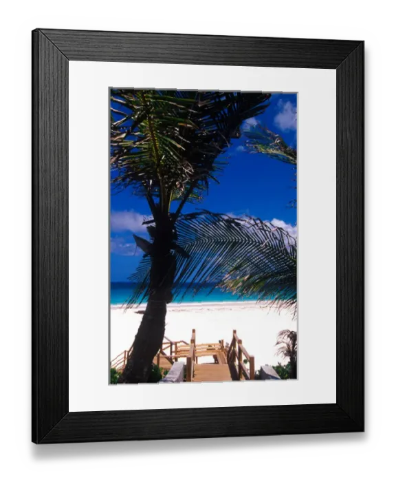 Framed Print : Pink Sand Beach, Harbour Island, Bahamas Framed Print : Pink Sand Beach, Harbour Island, Bahamas