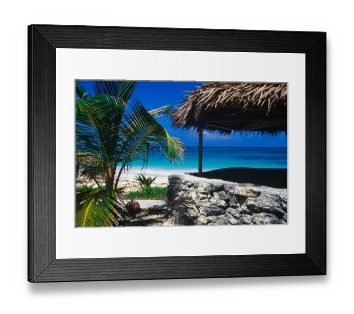 Framed Print : Pristine beach, Cat Island, Bahamas Framed Print : Pristine beach, Cat Island, Bahamas