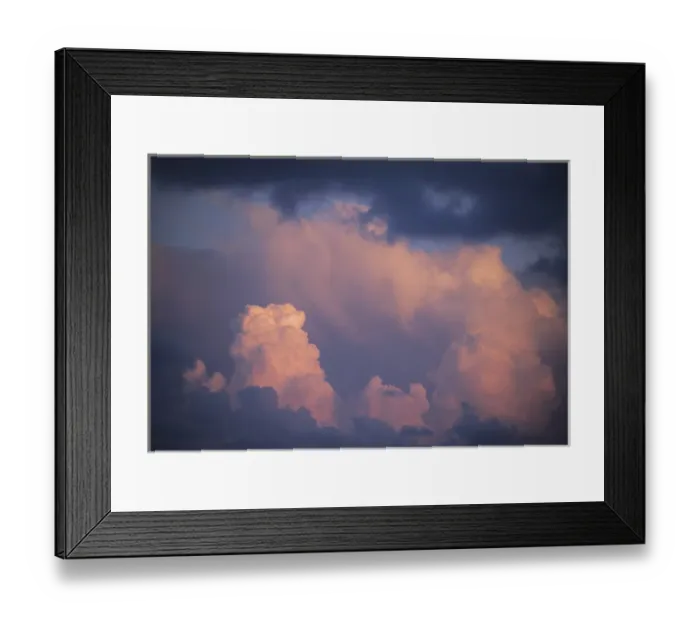 Framed Print : Bahamas, thunderstorm at sunset Framed Print : Bahamas, thunderstorm at sunset