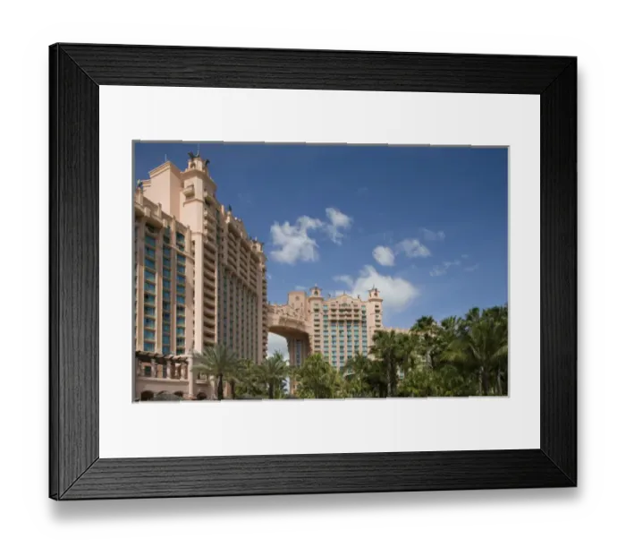 Framed Print : Bahamas, Paradise Island, Nassau, Exerior view of Atlantis Resort Framed Print : Bahamas, Paradise Island, Nassau, Exerior view of Atlantis Resort