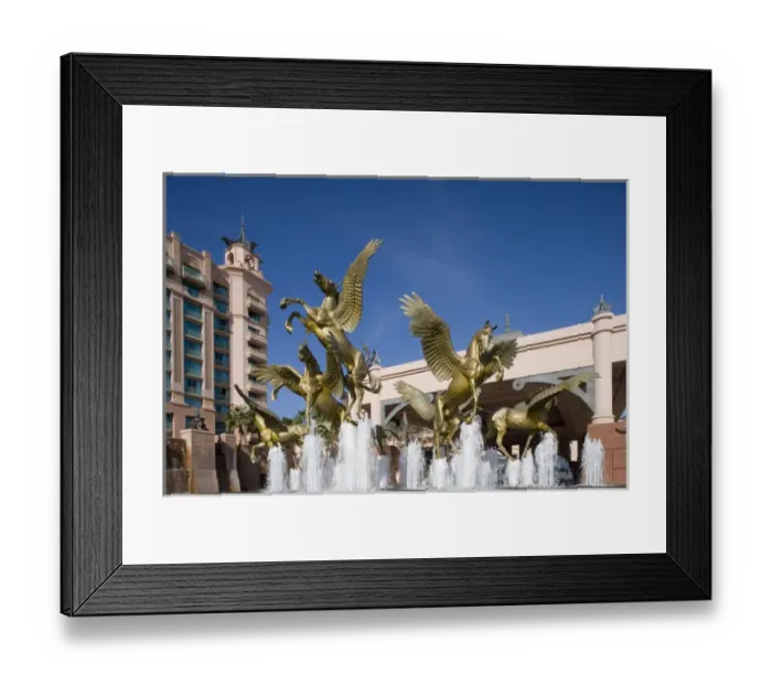Framed Print : Bahamas, Paradise Island, Nassau, Exterior view of Atlantis Resort Framed Print : Bahamas, Paradise Island, Nassau, Exterior view of Atlantis Resort