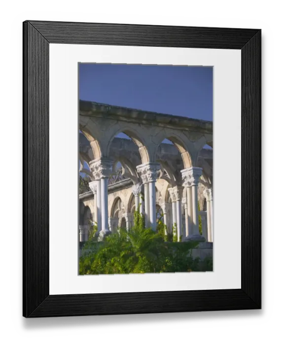 Framed Print : BAHAMAS-New Providence Island-Nassau: Paradise Island- The Cloisters