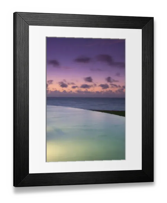 Framed Print : BAHAMAS-Grand Bahama Island-Lucaya: Our Lucaya Resort: Pool View / Dawn Framed Print : BAHAMAS-Grand Bahama Island-Lucaya: Our Lucaya Resort: Pool View / Dawn