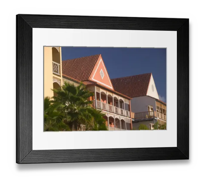 Framed Print : BAHAMAS-Grand Bahama Island-Lucaya: Pelican Bay Resort Details