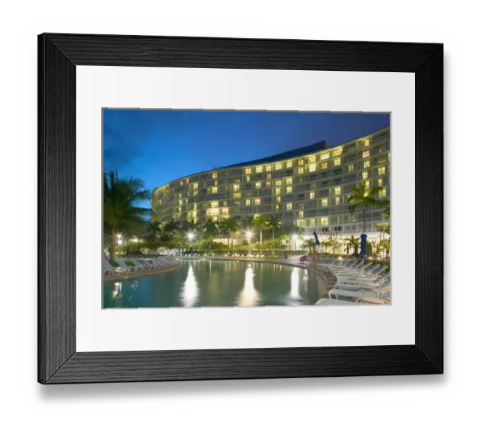 Framed Print : BAHAMAS-Grand Bahama Island-Lucaya: Our Lucaya Resort: Westin Lucaya Resort