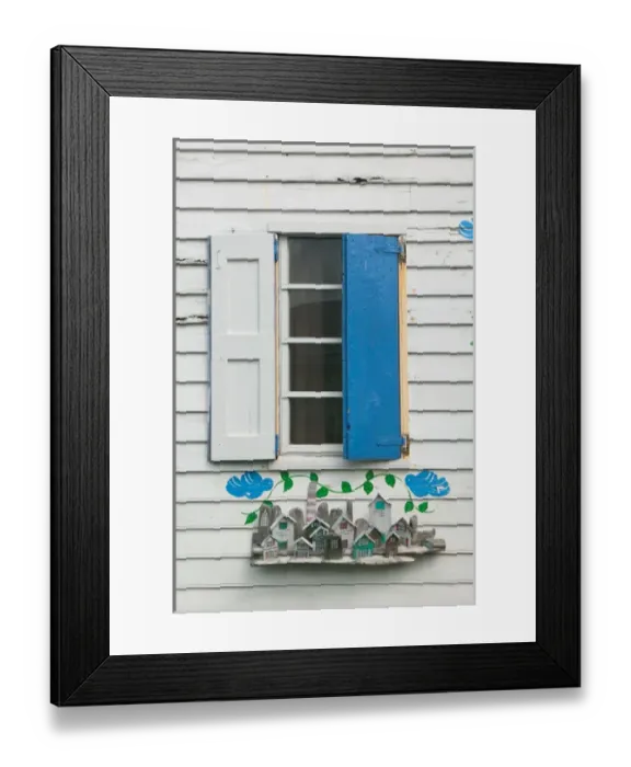 Framed Print : BAHAMAS- Abacos-Loyalist Cays-Elbow Cay-Hope Town: Beach House Detail Framed Print : BAHAMAS- Abacos-Loyalist Cays-Elbow Cay-Hope Town: Beach House Detail