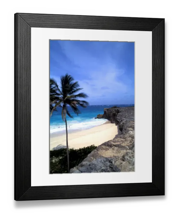 Framed Print : Bottom Bay East Coast Barbados Framed Print : Bottom Bay East Coast Barbados