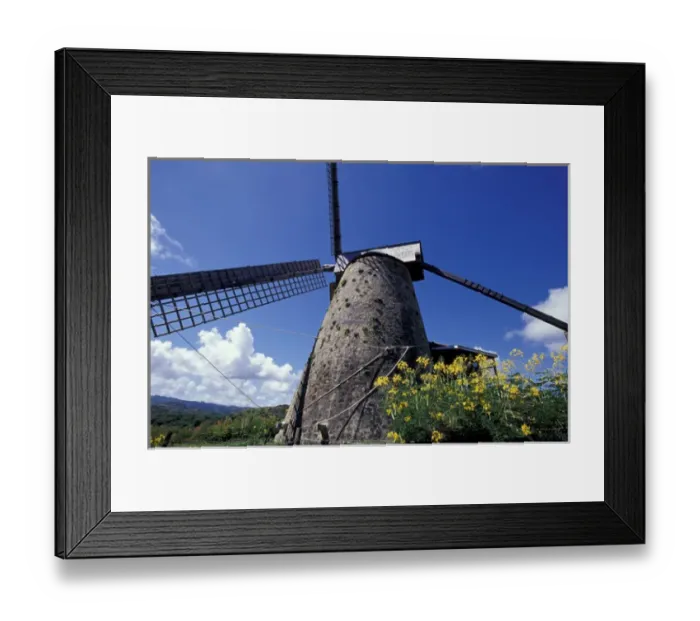 Framed Print : CARIBBEAN, Barbados St Nicholas Abbey Sugar Mill, St Peter Parish Framed Print : CARIBBEAN, Barbados St Nicholas Abbey Sugar Mill, St Peter Parish