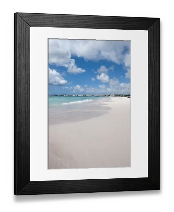 Framed Print : Beach at Barbados Yacht Club Barbados, Caribbean Framed Print : Beach at Barbados Yacht Club Barbados, Caribbean