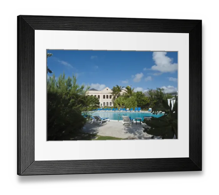 Framed Print : Crane Beach Resort Barbados, Caribbean Framed Print : Crane Beach Resort Barbados, Caribbean